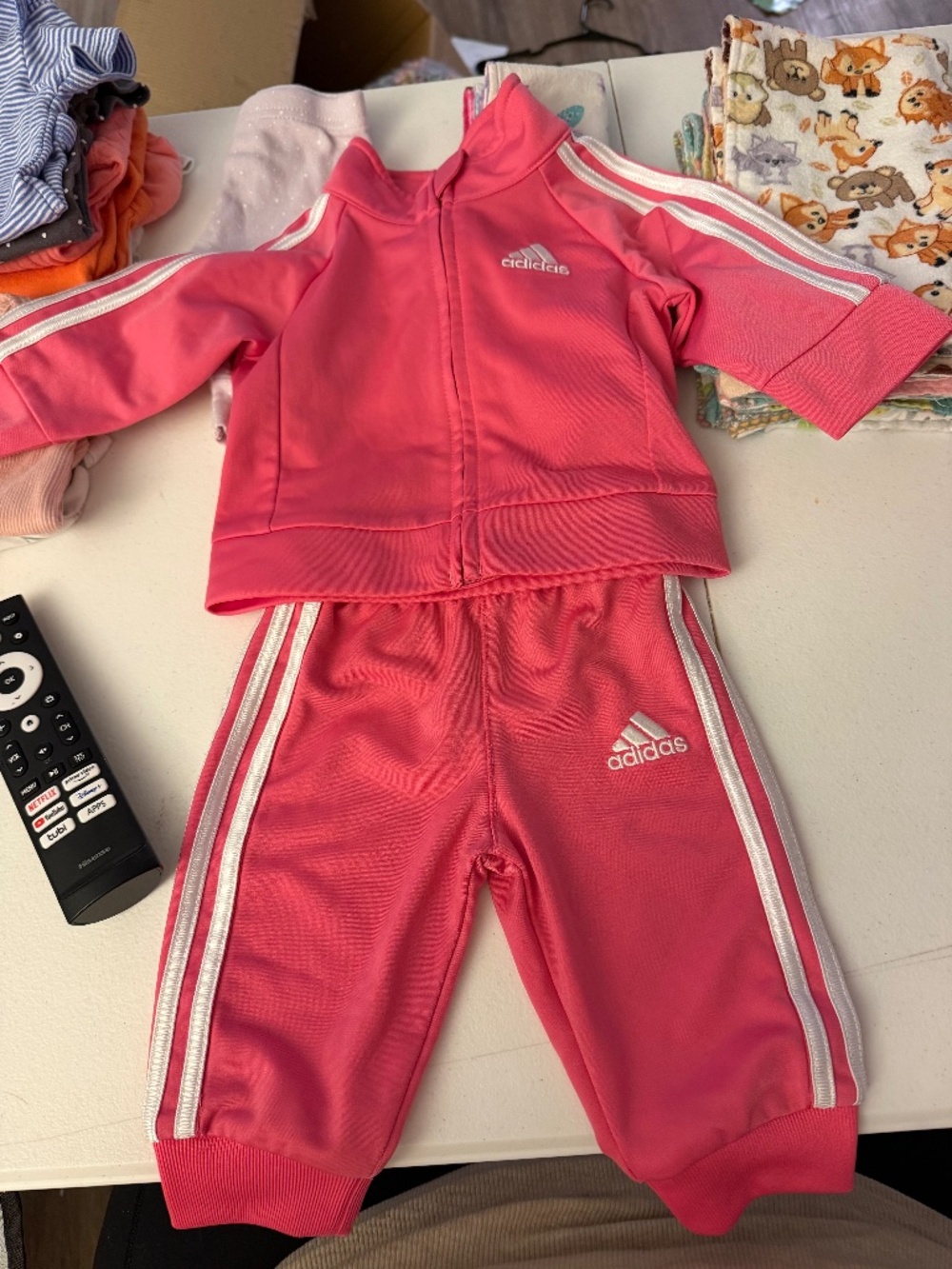 Baby girl adidas outfit